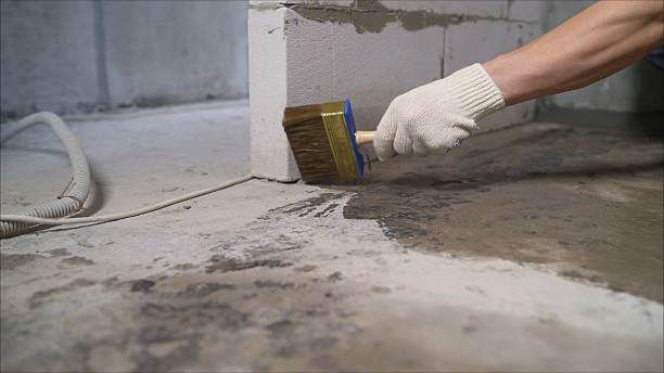 SJ Waterproofing Pros Crawl Space Encapsulation coverage map for Milroy, IN and surrounding area